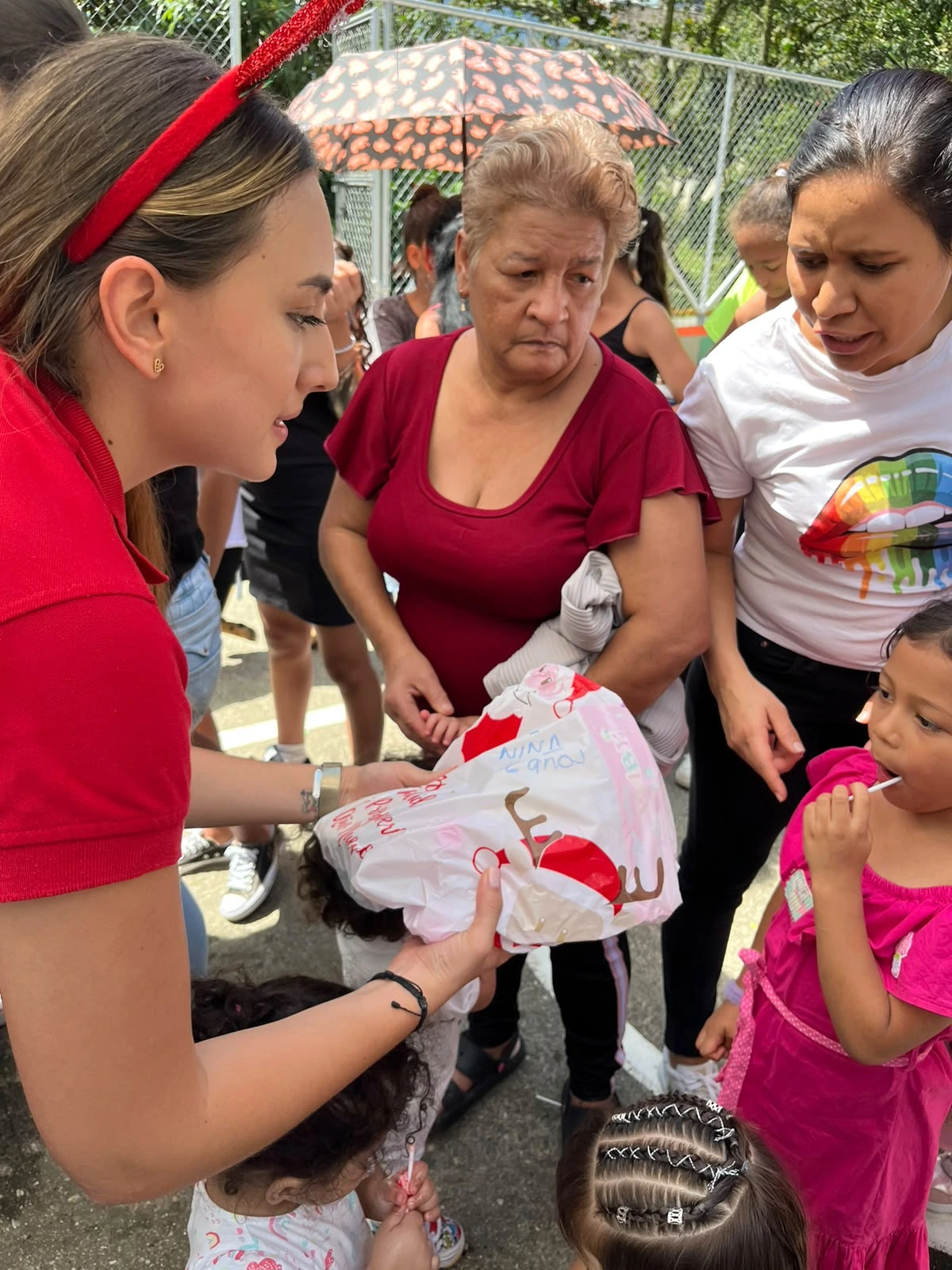 Actividad de entrega de regalos 2
